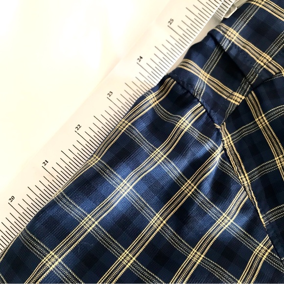 Columbia Men's Omni Shade Button Down Vented Shirt / Windbreaker M Blue / Yellow - Picture 9 of 16